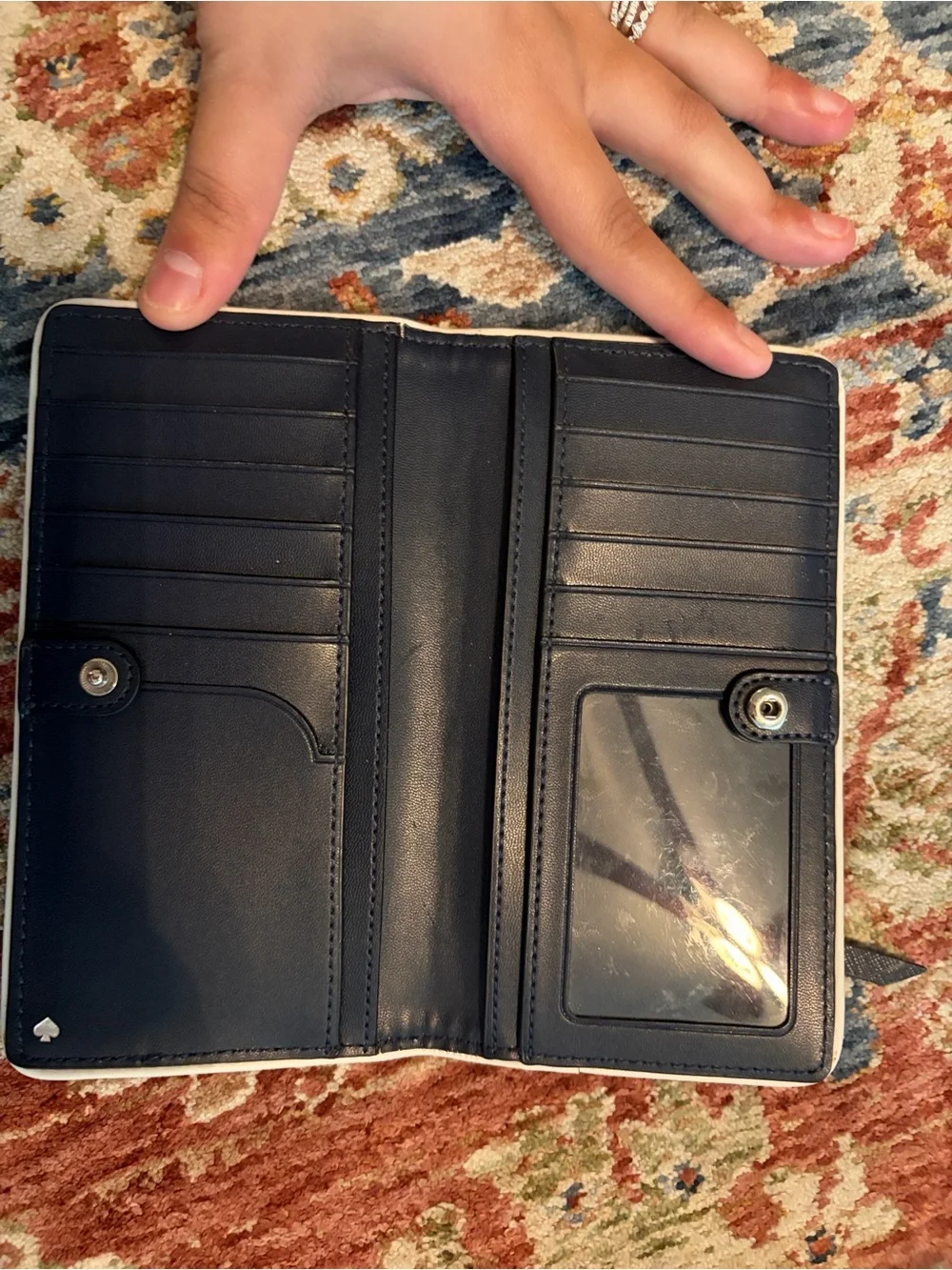kate spade Jean purse with matching wallet - Picture 8 of 9